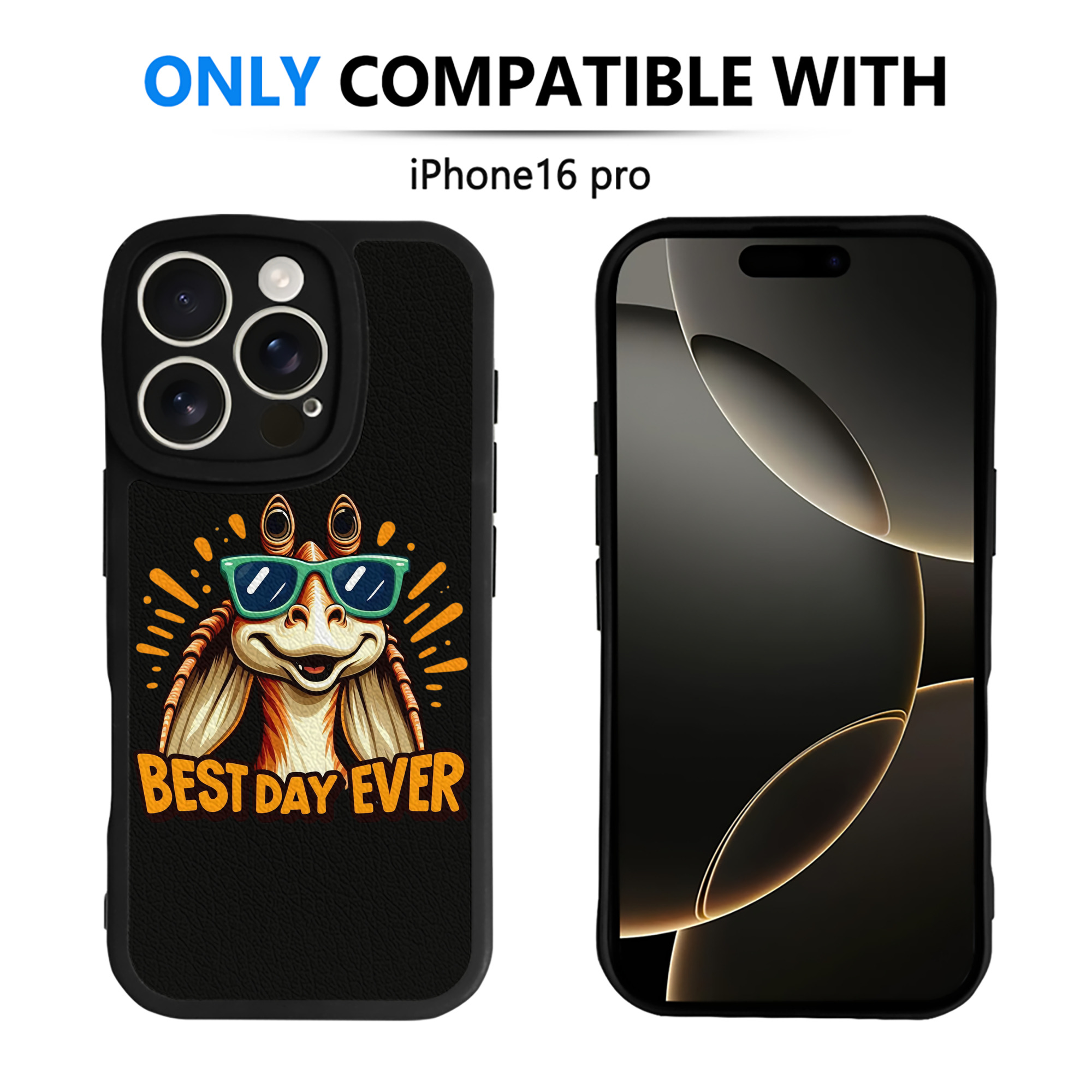 （画像用） スター・ウォーズ Star Wars 【iPhone 16シリーズ対応】シリコンスマホケース（レザー調） 材質：シリコン